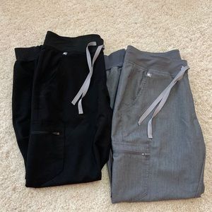 FIGS Zamora-Jogger Scrub Pants 2-Set